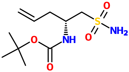 (image for) MC012960 tert-Butyl N-[(2R)-1-sulfamoylpent-4-en-2-yl]carbamate